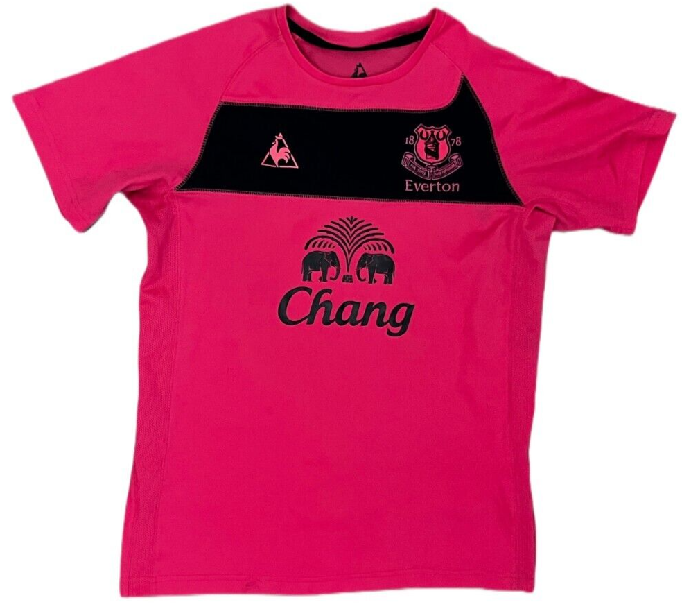 Everton 2010 2011 Away Shirt Jersey Le Coq Sportif Camiseta Trikot Mailot GB 38