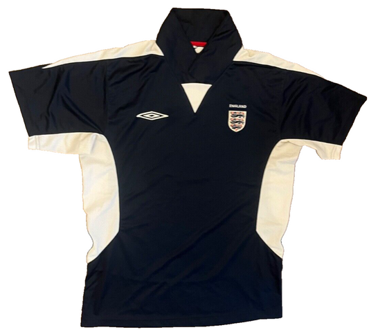 England Training Jersey 2004 2005 2006 Presentation Shirt Umbro Men Size M
