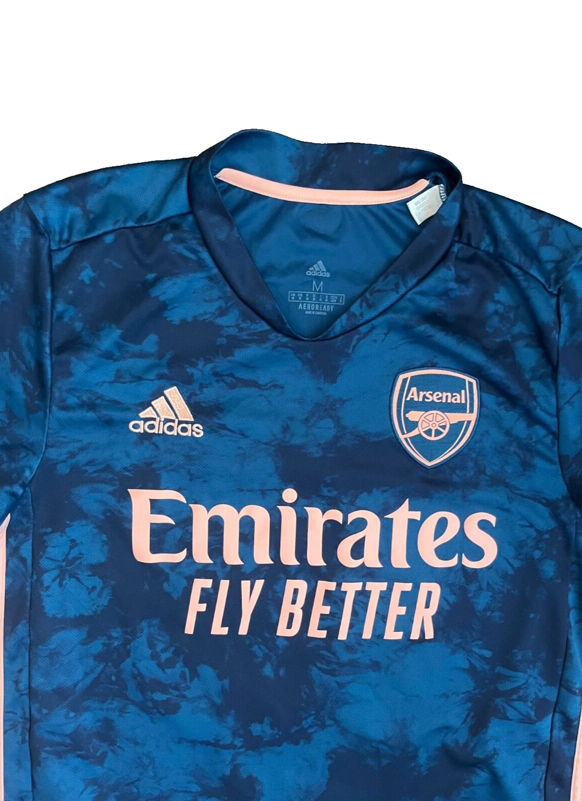 Thomas Partey Arsenal Jersey 2020 2021 Third Shirt Adidas Size Men M