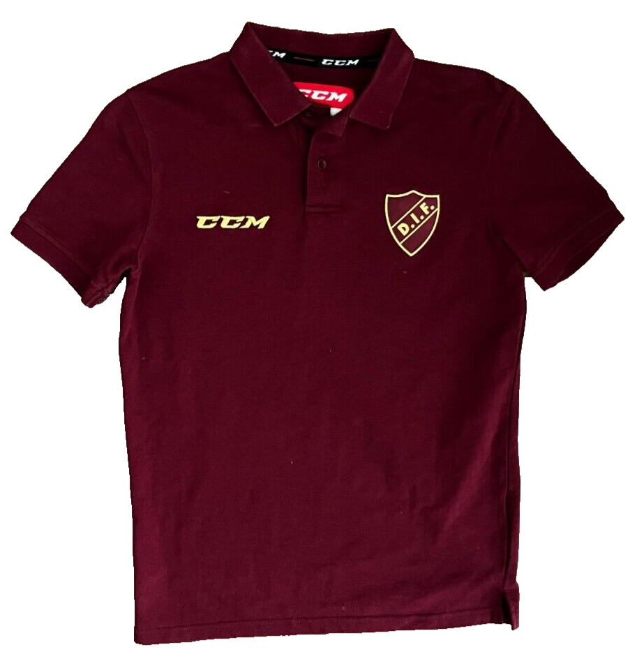 Djurgarden Training Polo Presentation Shirt Jersey CCM Camiseta Trikot Mailot XS
