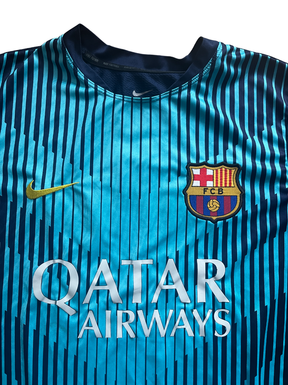 Barcelona 2014 2015 Pre Match Training Shirt Jersey Nike Camiseta Trikot Mailot
