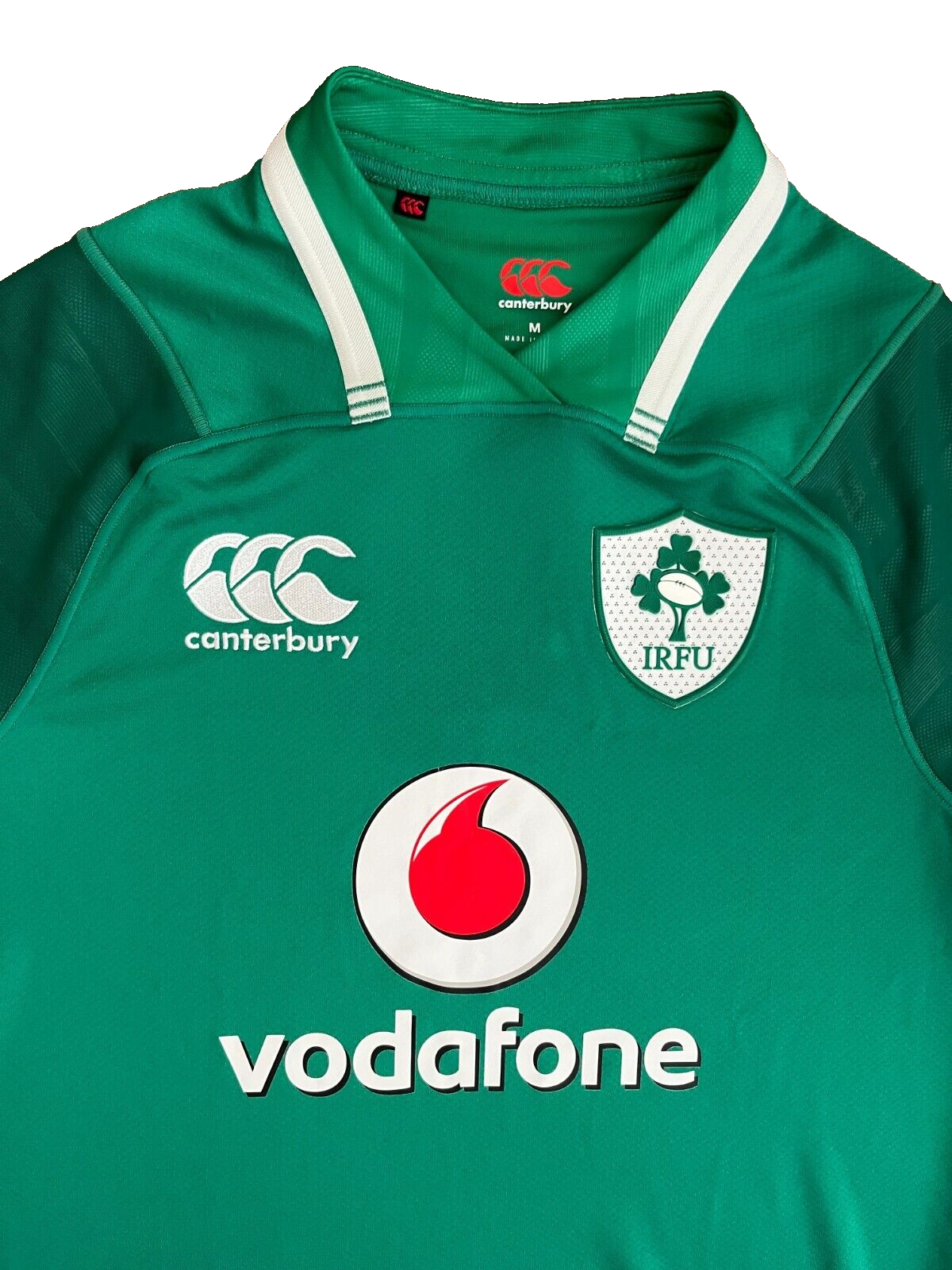 Ireland Rugby IRFU Jersey 2017 2018 Home Shirt Canterbury Vapodri+ Size Men M