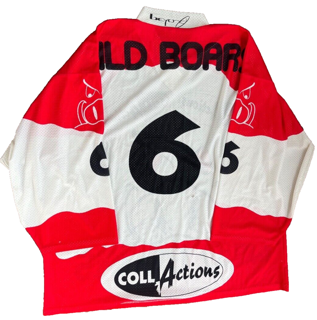 Wild Boars Oberrieden Jersey 90s Shirt Ice Hockey Refida Men XL