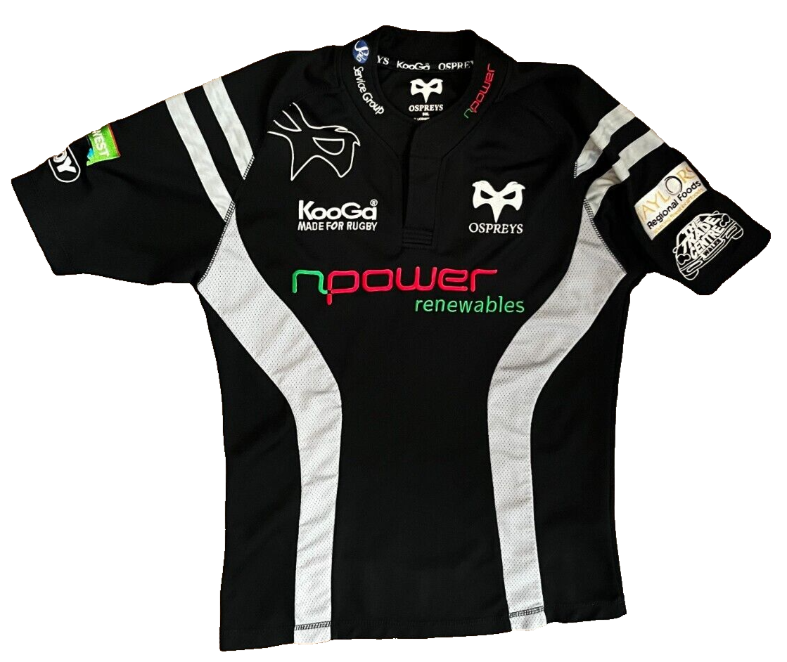 Ospreys Rugby 2007 2008 Home Shirt Jersey KooGa Size Men S