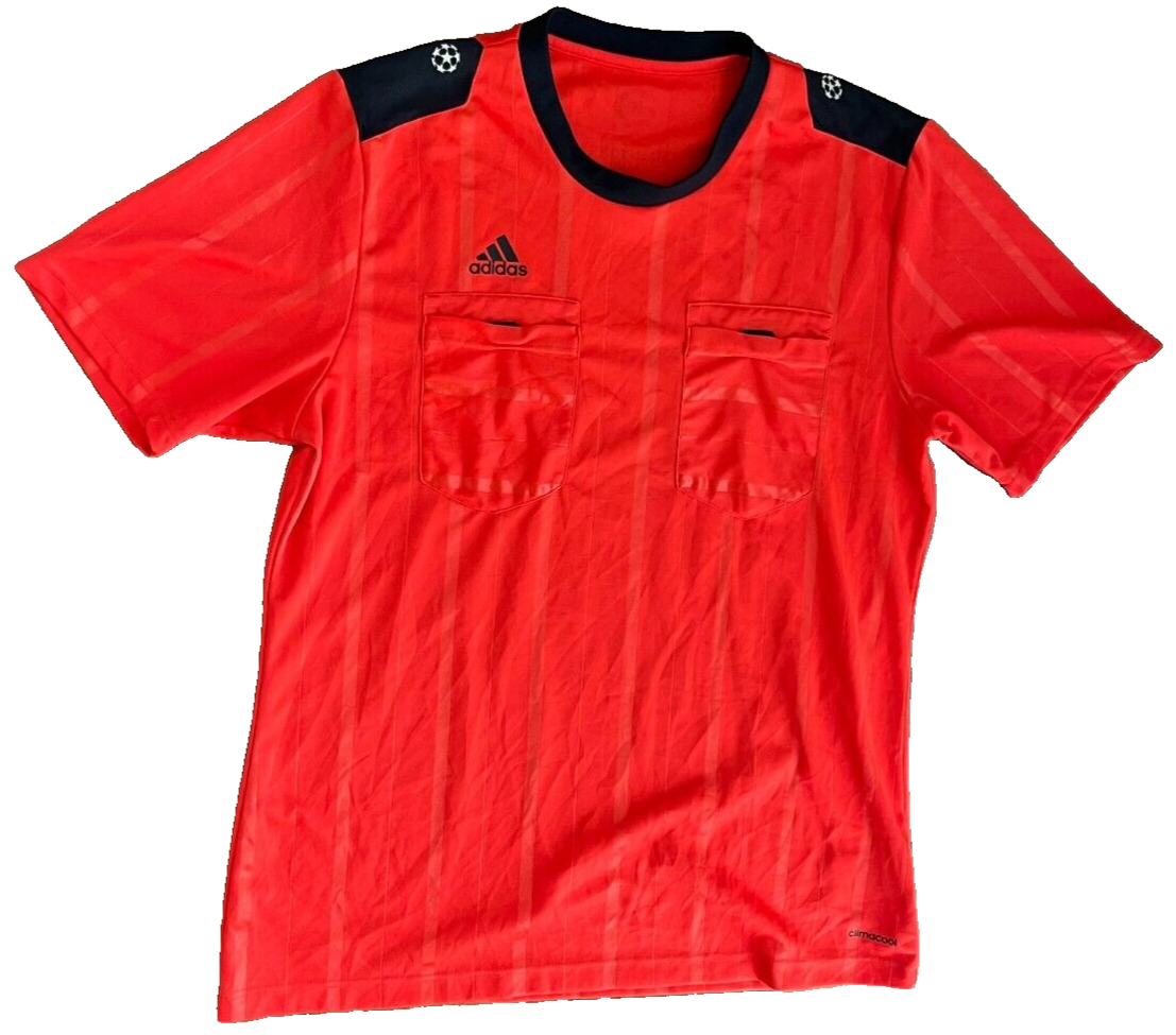Champions League Referee Jersey 2015 Shirt Adidas Football Size Men L