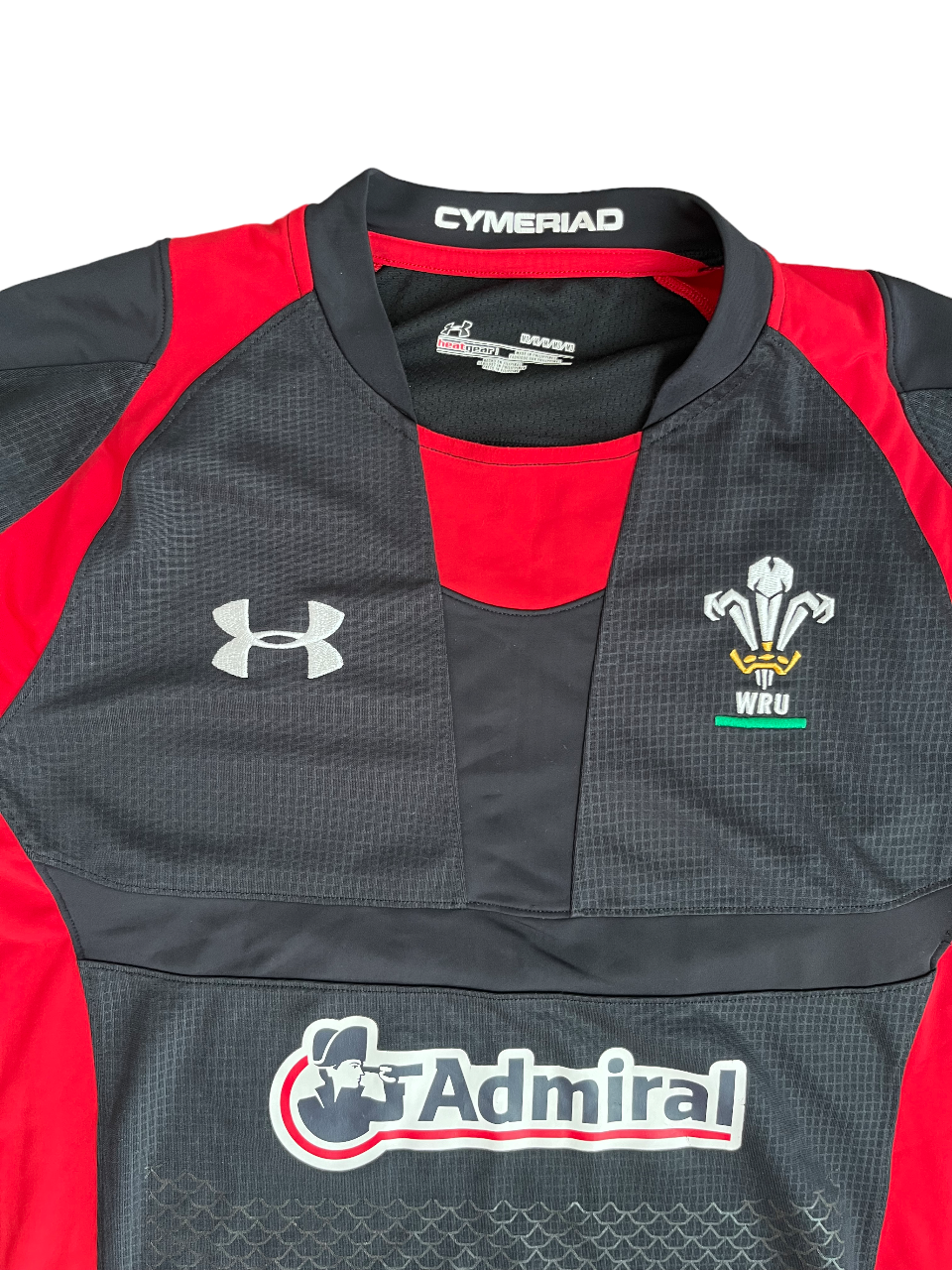 Wales Jersey 2011 2012 Player Issue Away Shirt Under Armour Rugby Size Men M