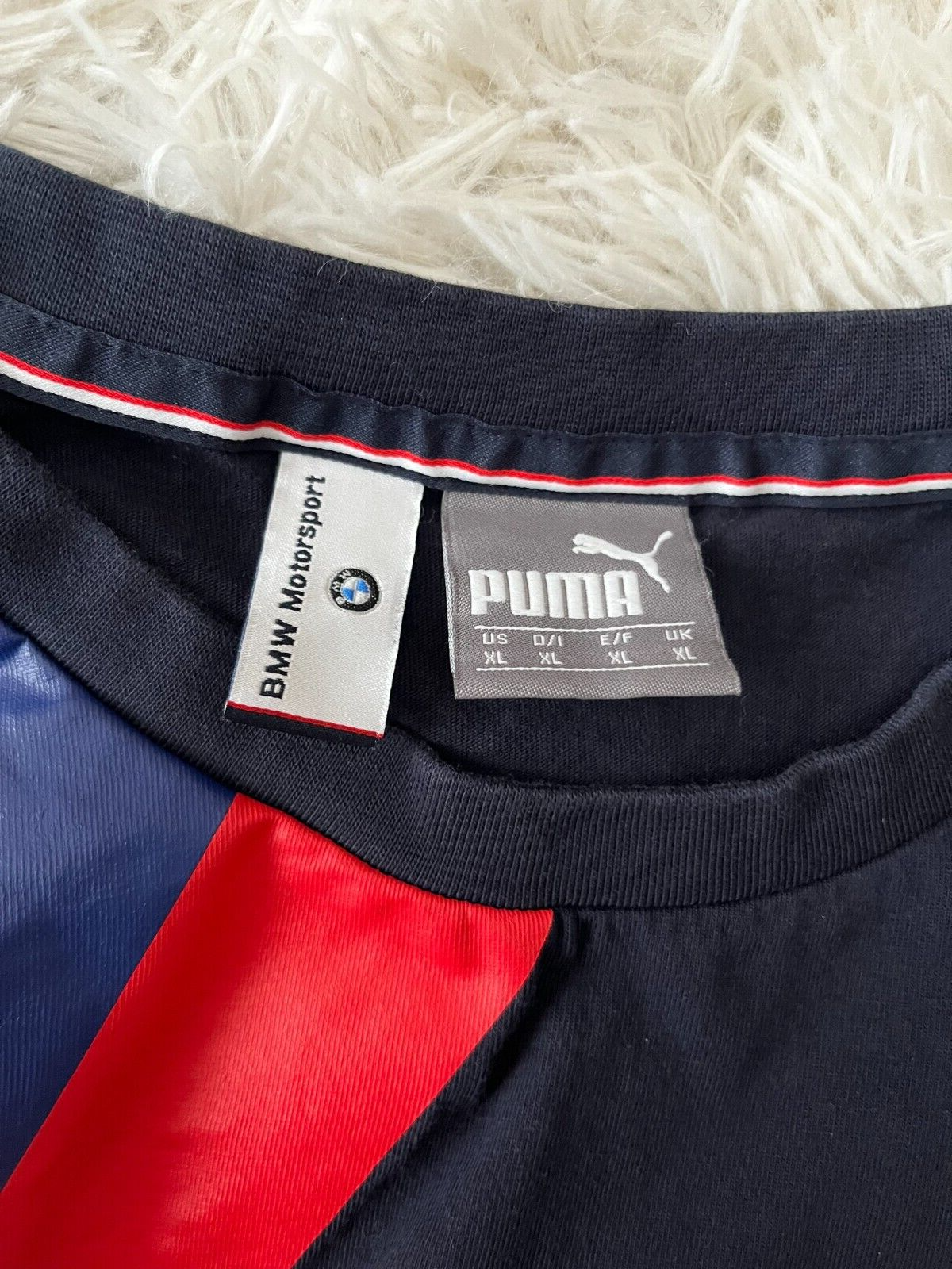 BMW Motorsport Racing Shirt Jersey Puma Camiseta Trikot Mailot Men XL