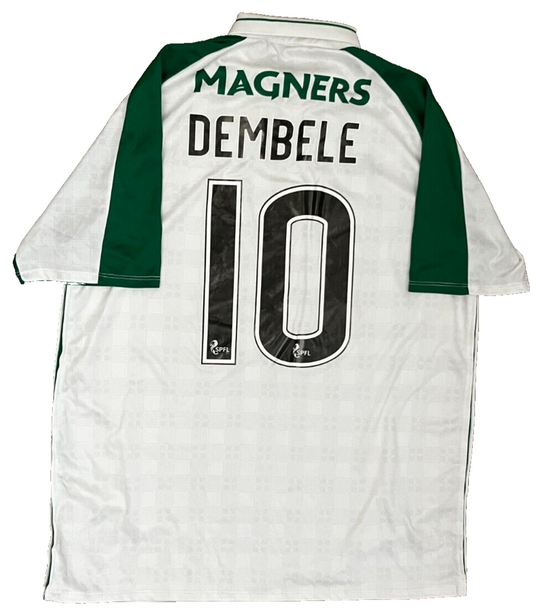 Moussa Dembele Glasgow Celtic 2018 2019 Away Shirt Jersey New Balance Size XL