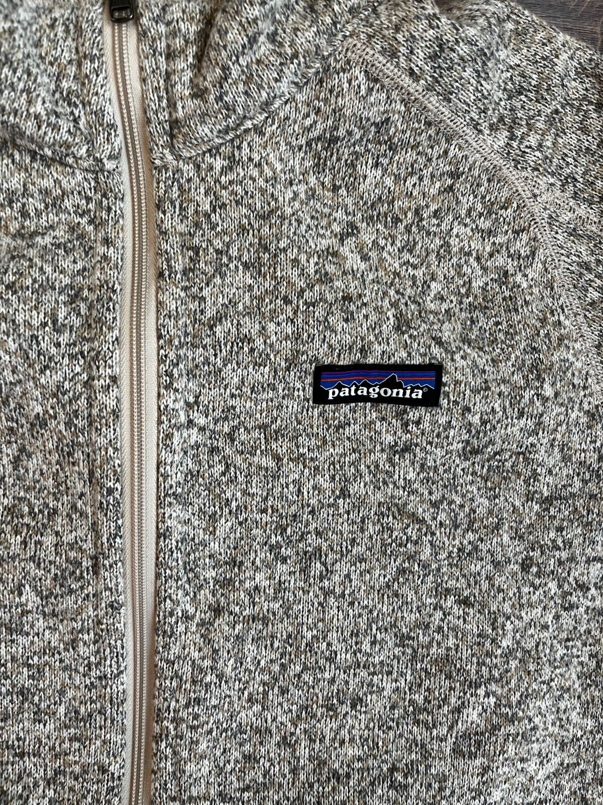 Vintage Patagonia Full Zip Sweater Fleece Jacket Sweatshirt Size Men L