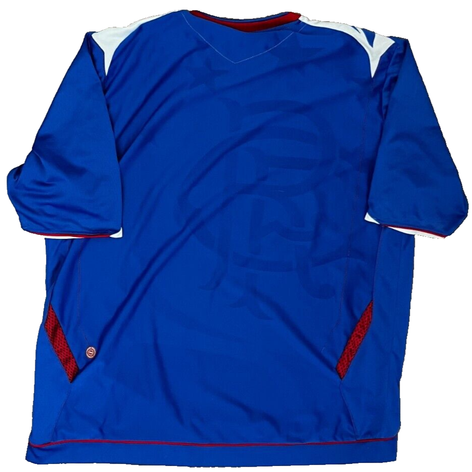 Glasgow Rangers 2006 2007 Home Shirt Jersey Umbro Camiseta Trikot Mailot 2XL
