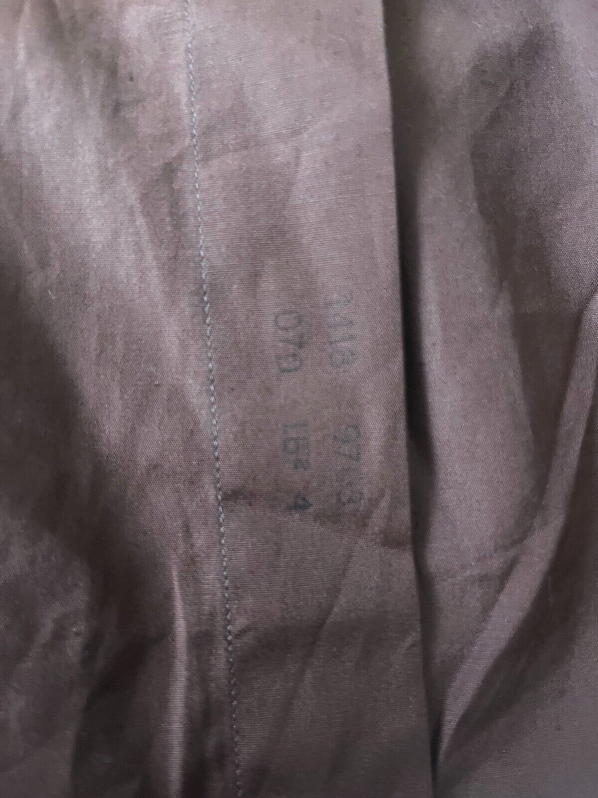 Christian Dior Button Up Long Sleeve Shirt Brown Solid Cotton Men Size 16.5 - 34