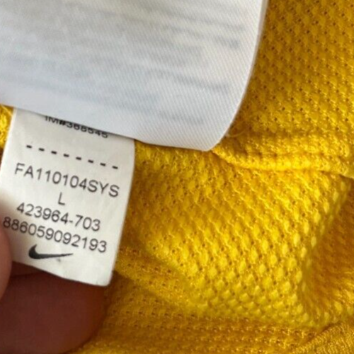 Manchester United Jersey 2011 2012 Goalkeeper Away Shirt Nike Size Youth Large