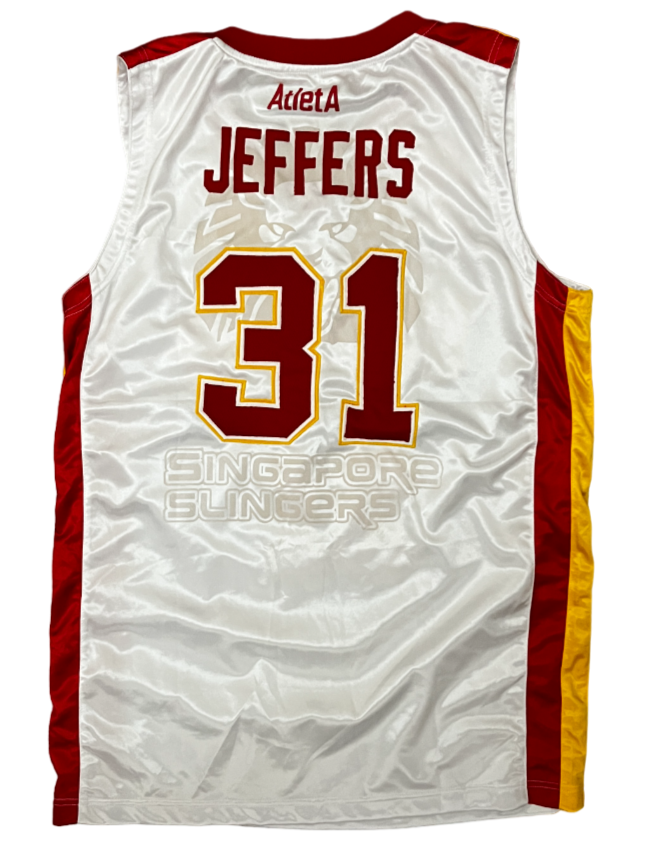 Jeffers Singapore Slingers Shirt Jersey Atleta Trikot Camiseta Mailot Size Men M