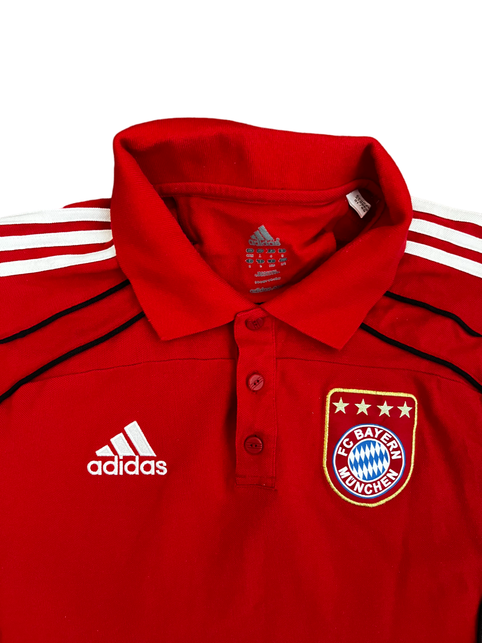 Bayern Munich 2010 2011 Training Polo Shirt Jersey Adidas Camiseta Size Men L