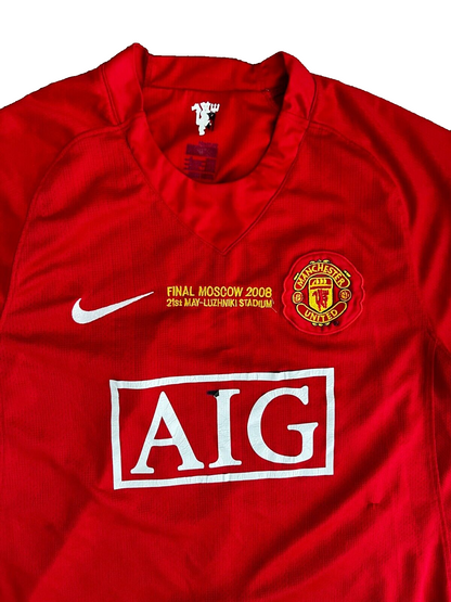Cristiano Ronaldo Manchester United Jersey 2007 2008 Home Shirt Nike Size Men S