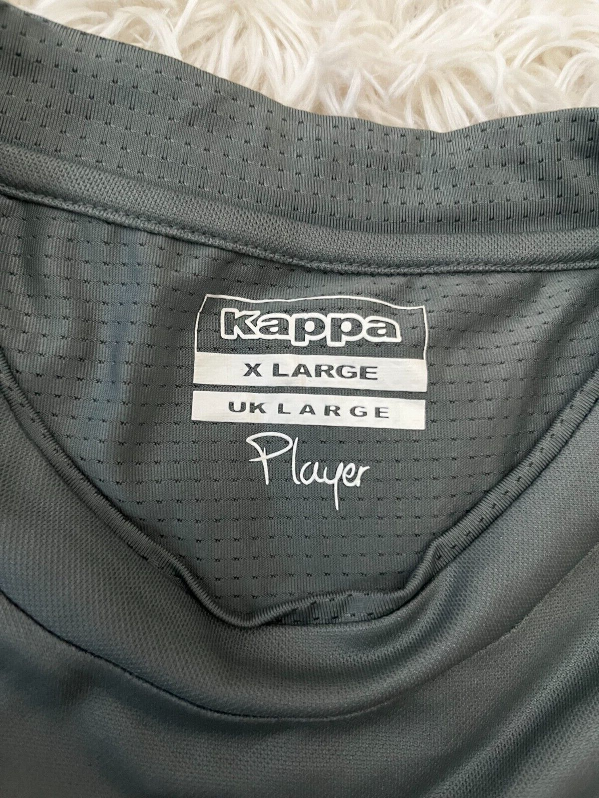 Leeds United Player Issue Training Shirt Jersey Kappa Camiseta Trikot Mailot XL