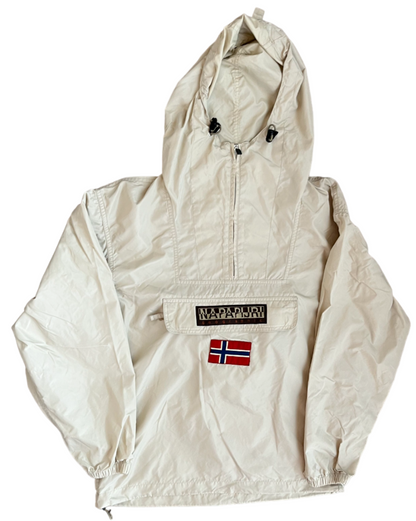 Napapijri Jacket Rainforest Anorak Beige Size Men XS