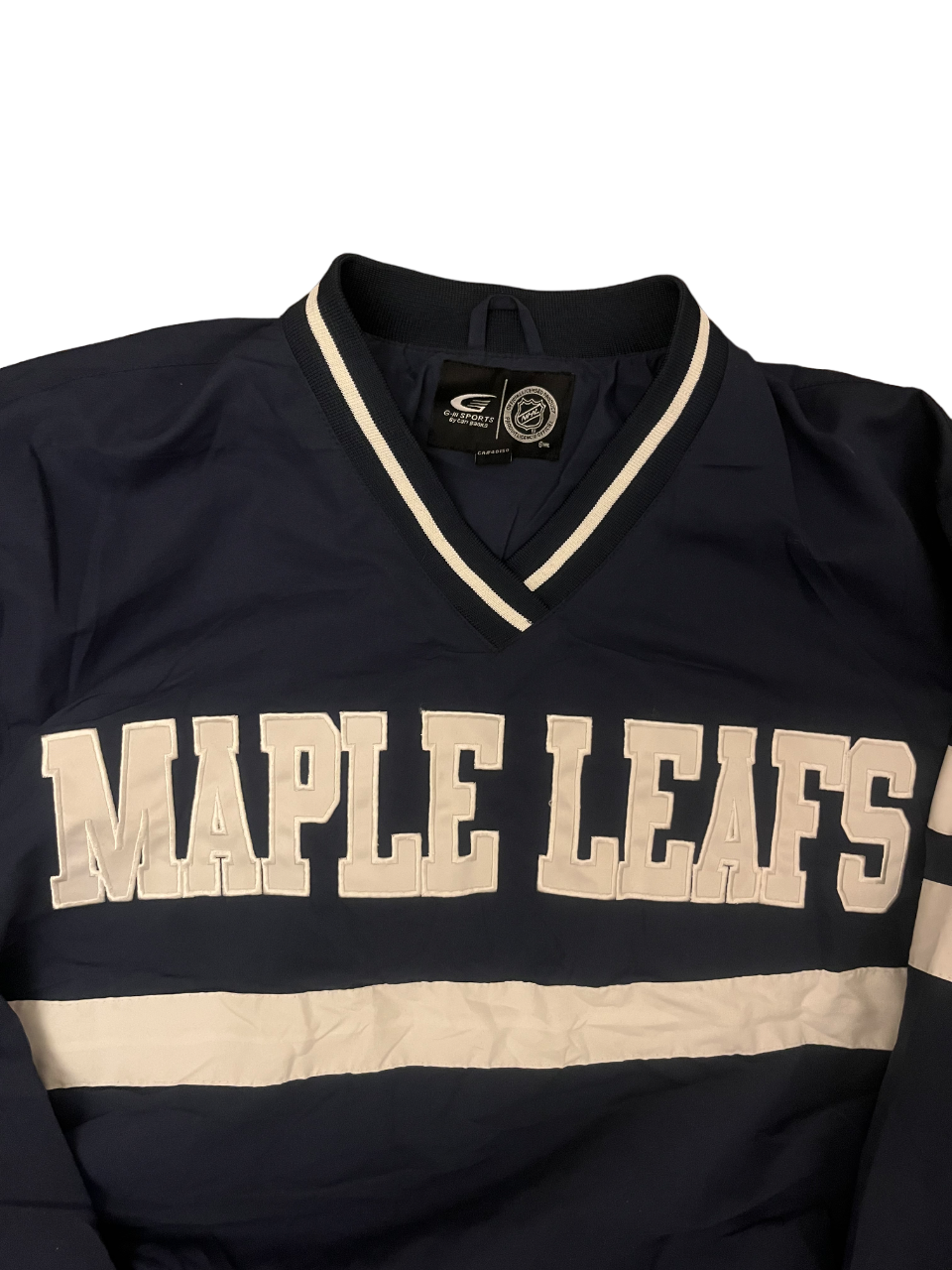 Toronto Maple Leafs Training Sweater NHL G-III Carl Banks Pullover Men Size M