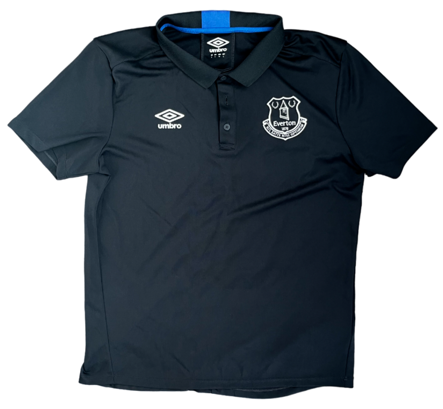 Everton Training Presentation Polo Shirt Jersey Umbro Camiseta Trikot Mailot L