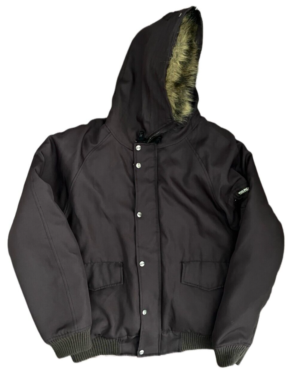 Woolrich John Rich Bros Hooded Winter Parka Jacket Size Men XXL