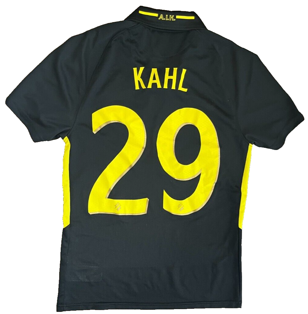 Eric Kahl AIK Stockholm Jersey 2020 2021 Home Shirt Nike Football Size Men S