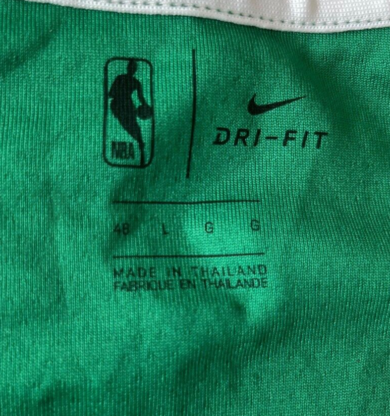 Kyrie Irving NBA Jersey 2018 Boston Celtics Earned Shirt Nike Swingman Men 48 L