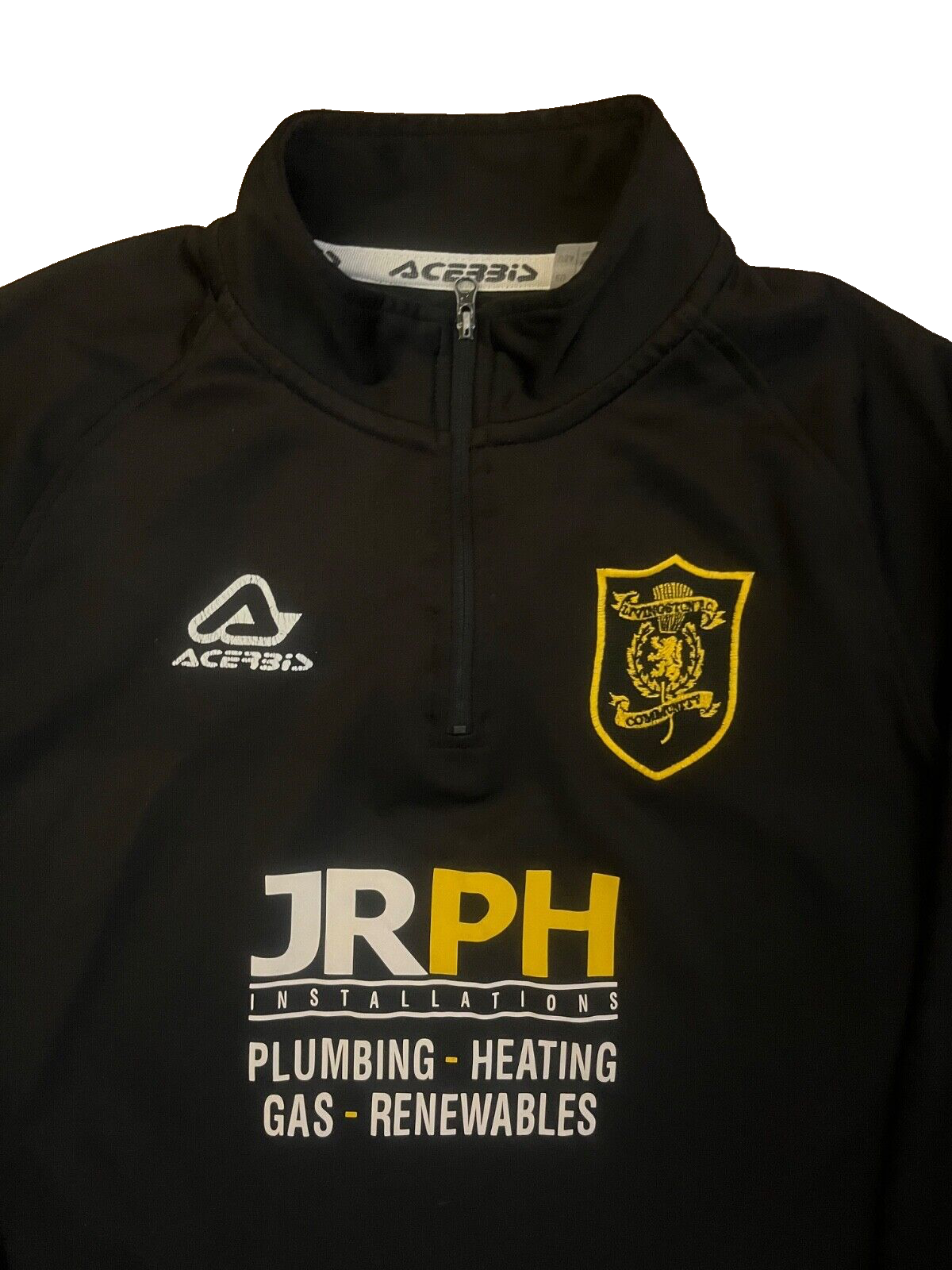 Livingston Jersey Training Shirt Acerbis Long Sleeve Football Size Men XS
