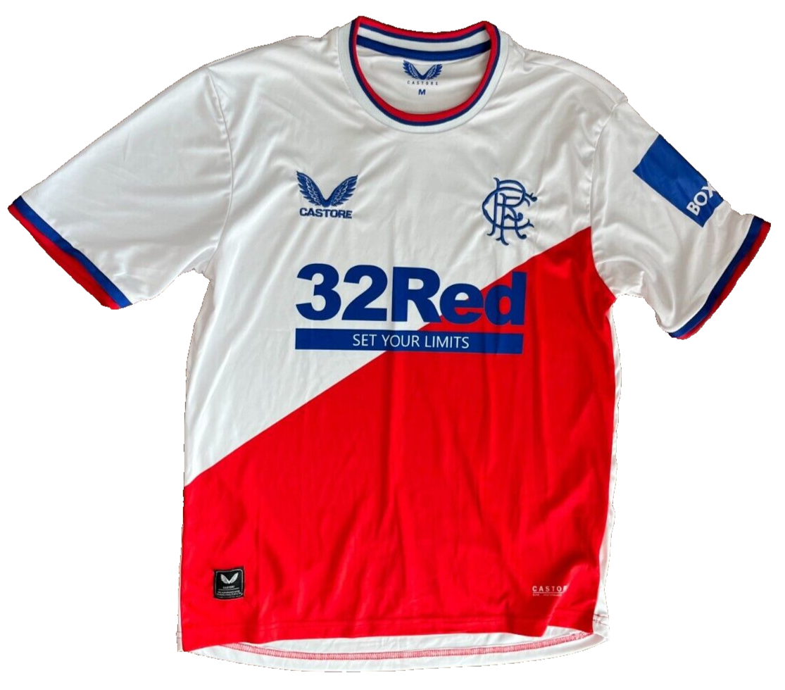 Glasgow Rangers Jersey 2022 2023 Away Shirt Castore Football Size Men M