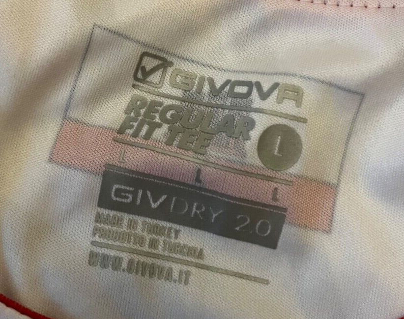 RARE Lincoln Red Imps Jersey 2022 2024 Away Shirt Givova Football Size Men L