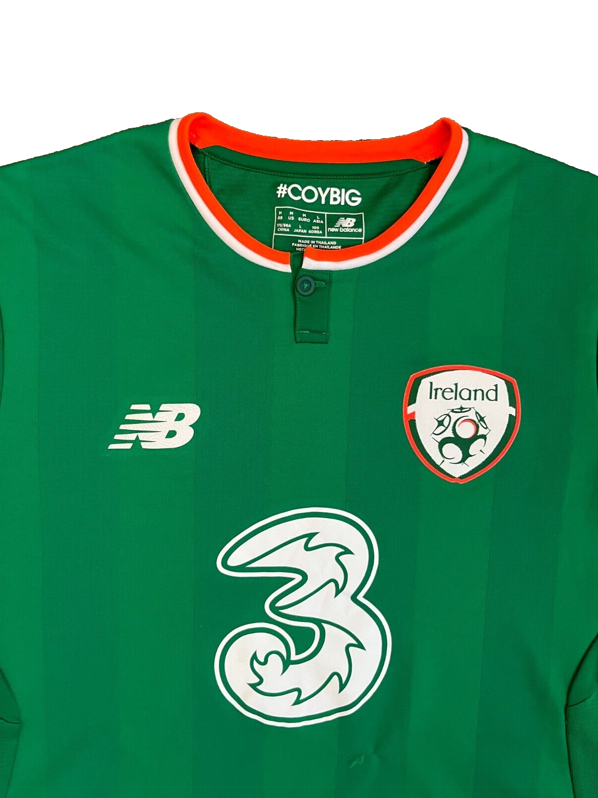 Republic Of Ireland Jersey 2017 Home Shirt Football New Balance Size Men M