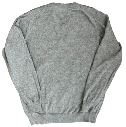 Barbour Gray Sweatshirt Cotton Pullover Sweater Jumper Men Size M