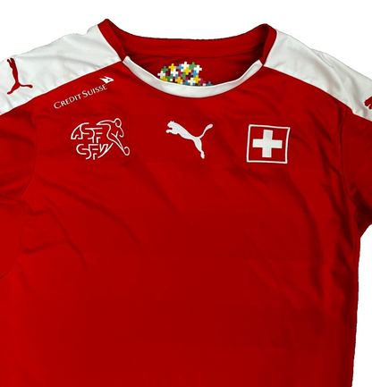 Switzerland 2016 2017 2018 Home Shirt Jersey Puma Camiseta Trikot Mailot YXXL