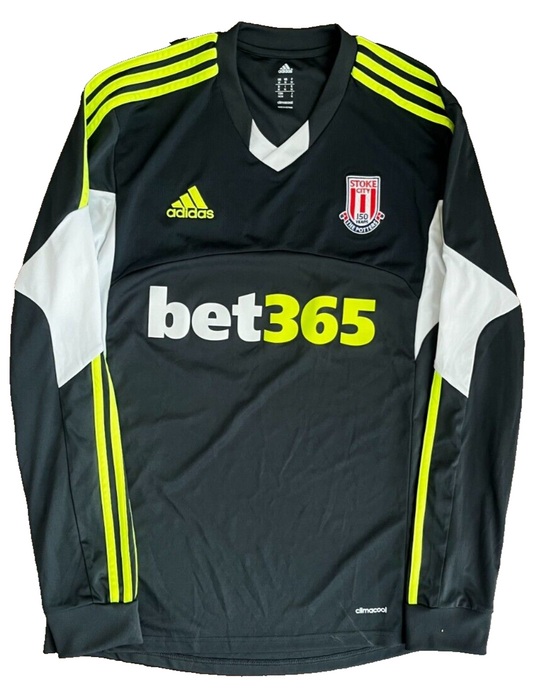 Stoke City Jersey Away Shirt 2013 2014 Long Sleeves Adidas Size Men Medium