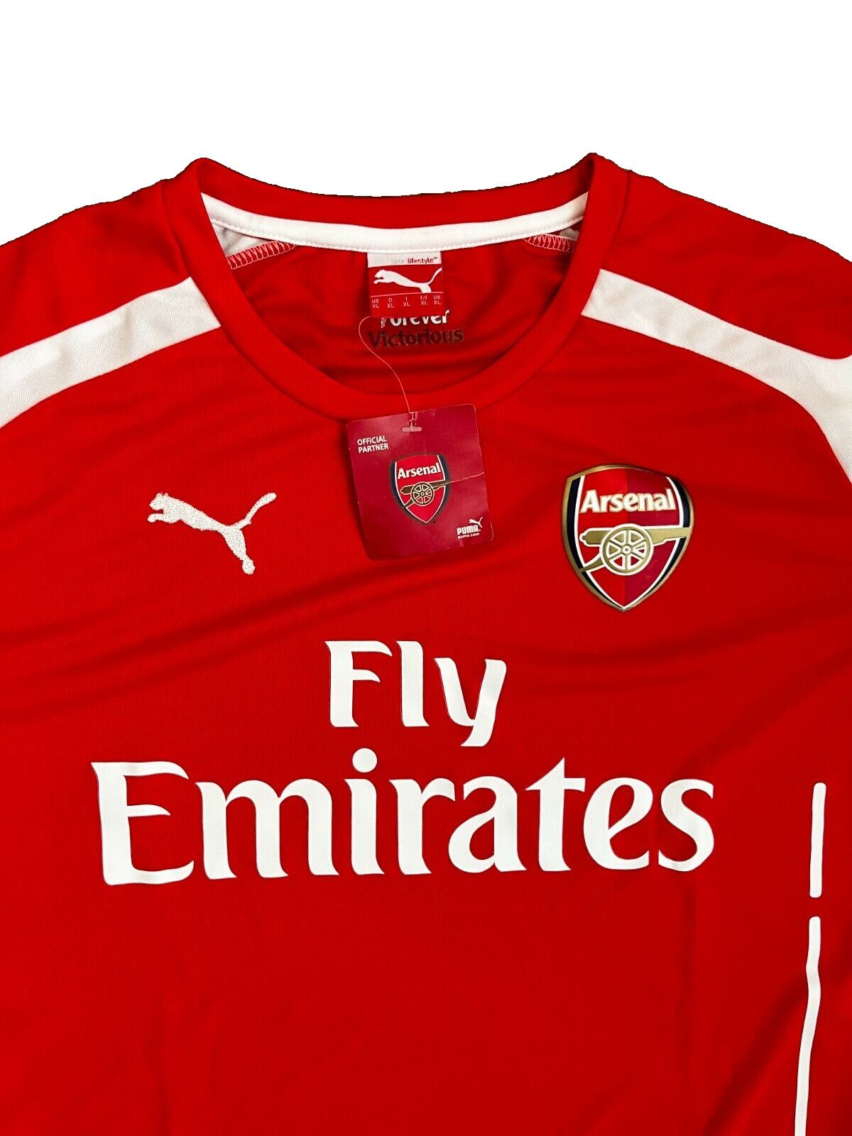 BNWT Arsenal 2014 2015 Home Shirt Jersey Puma Camiseta Size Men XL