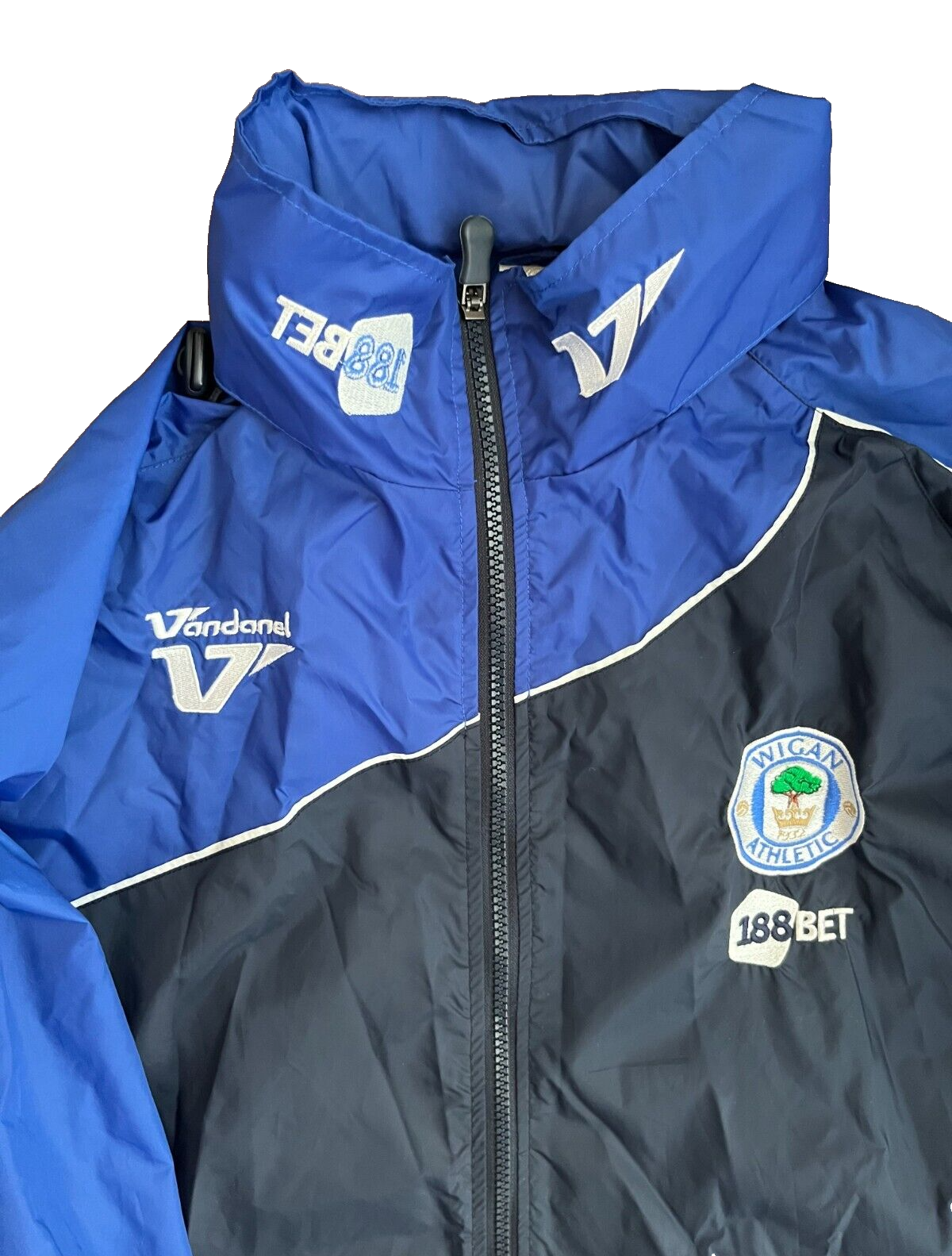 Wigan Athletic Jacket Training Presentation Vandanel Windbreaker Size Men S