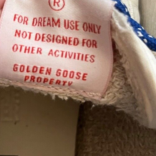 Limited Golden Goose Ballstar Sneakers Shoes Leather White Silver Size Men 45