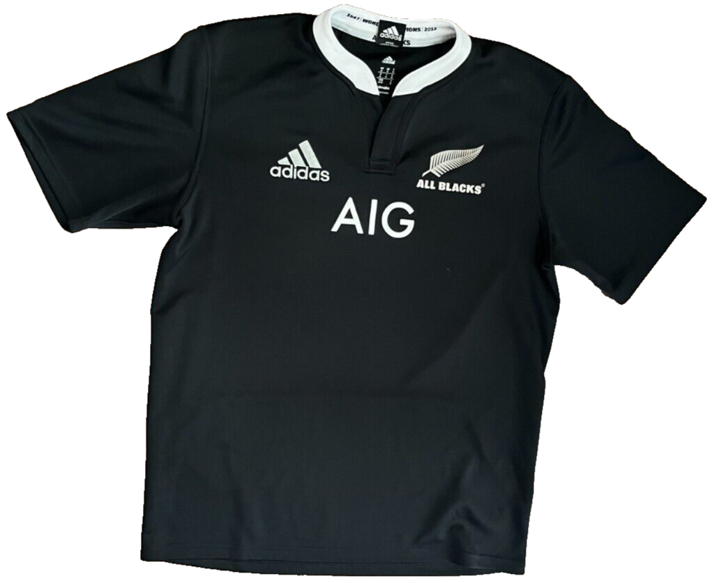 New Zealand Rugby All Blacks 2013 2014 Shirt Jersey Adidas Size Men M