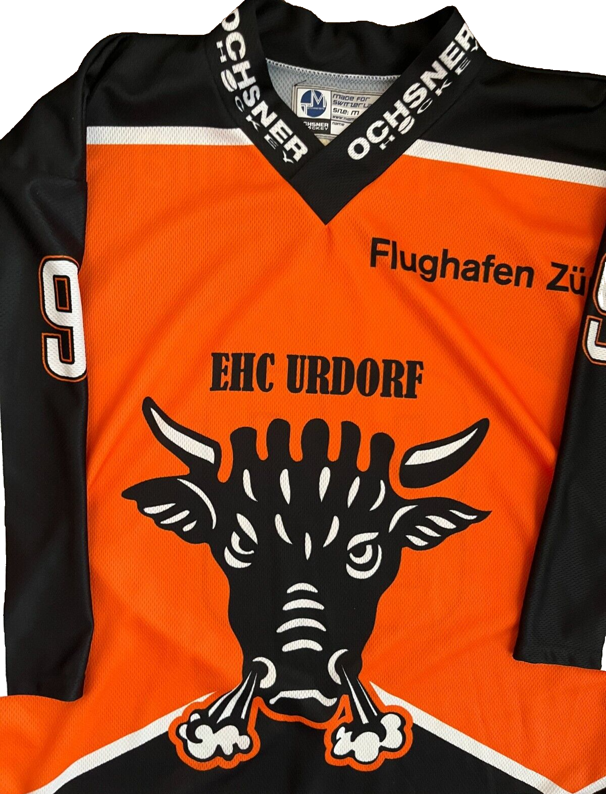 EHC Urdorf Shirt Ice Hockey Jersey Ochsner Camiseta Trikot Mailot Size Men L