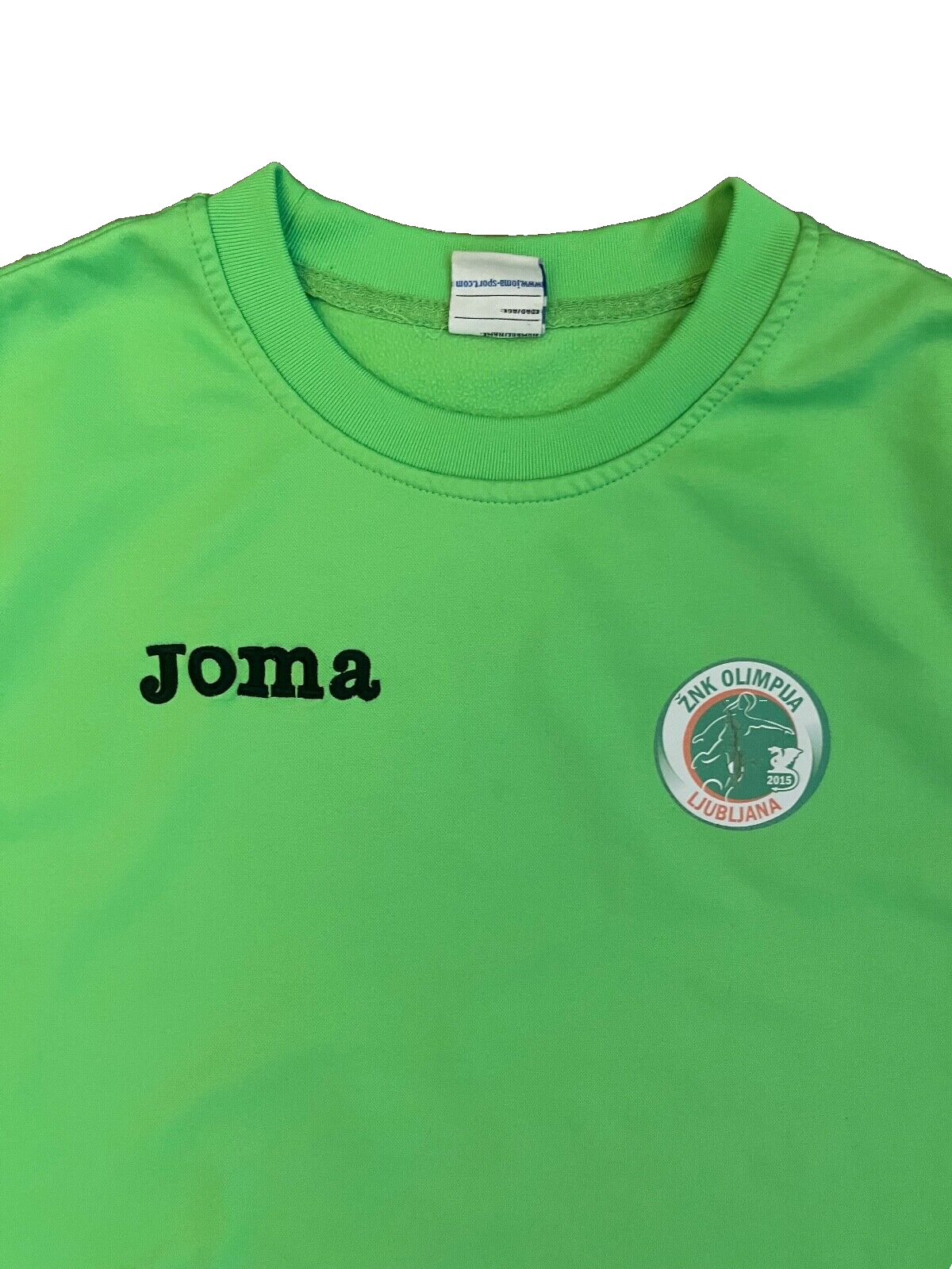 ZNK Olimpija Ljubljana Football Training Sweater Pullover Joma Men Size M