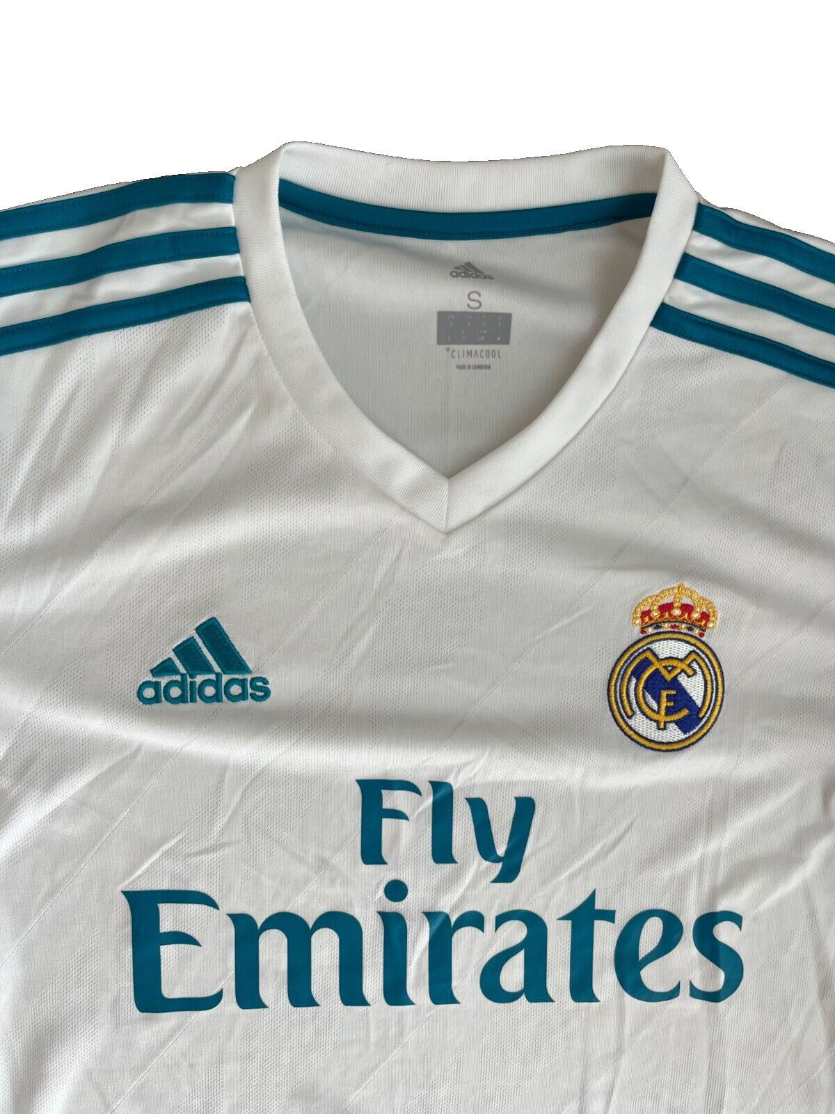 Real Madrid Jersey 2017 2018 Home Shirt Adidas Football Size Men S