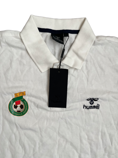 BNWT Lithuania Polo Shirt Training Jersey Hummel Football Size Men L