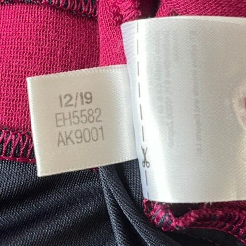 New Zealand Rugby All Blacks Polo Shirt Jersey Adidas Primeblue Size Men S Pink