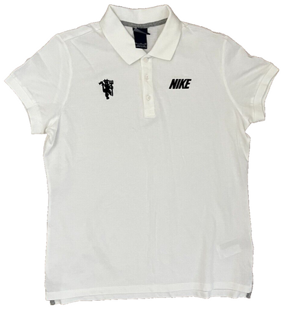 Manchester United Polo Training Shirt Jersey Nike Camiseta Trikot Mailot Size XL