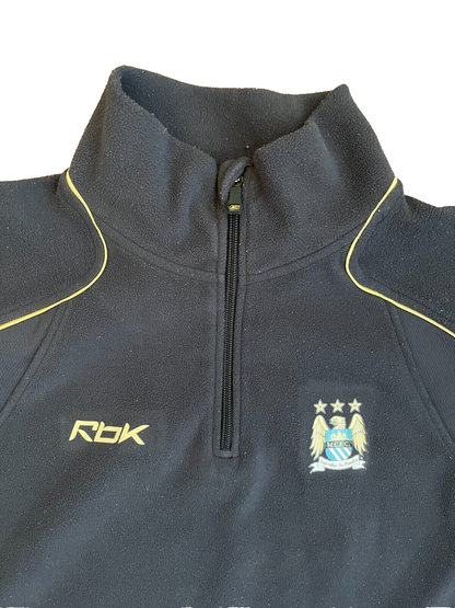 Manchester City Training Sweatshirt Jacket Pullover Football Reebok Size Men 2XL