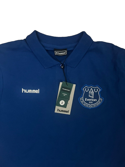 BNWT Everton Women Presentation Shirt Jersey Hummel Camiseta Trikot Mailot L