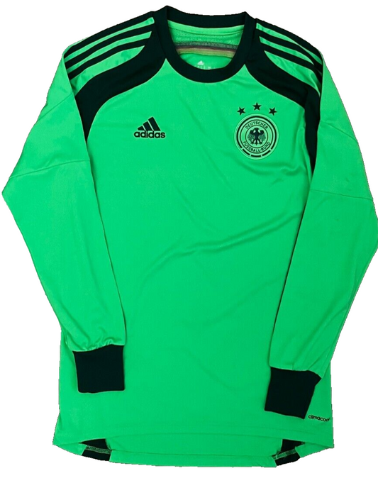 Germany 2014 Goalkeeper Shirt Jersey Adidas Camiseta Trikot Mailot Size Men S