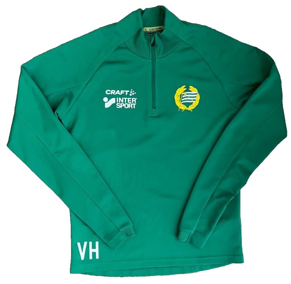 Hammarby Training Presentation Jacket Sweatshirt Sudadera Craft Player Issue S