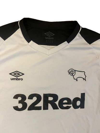 Derby County Jersey 2018 2019 Home Shirt Umbro Football Men Size XL