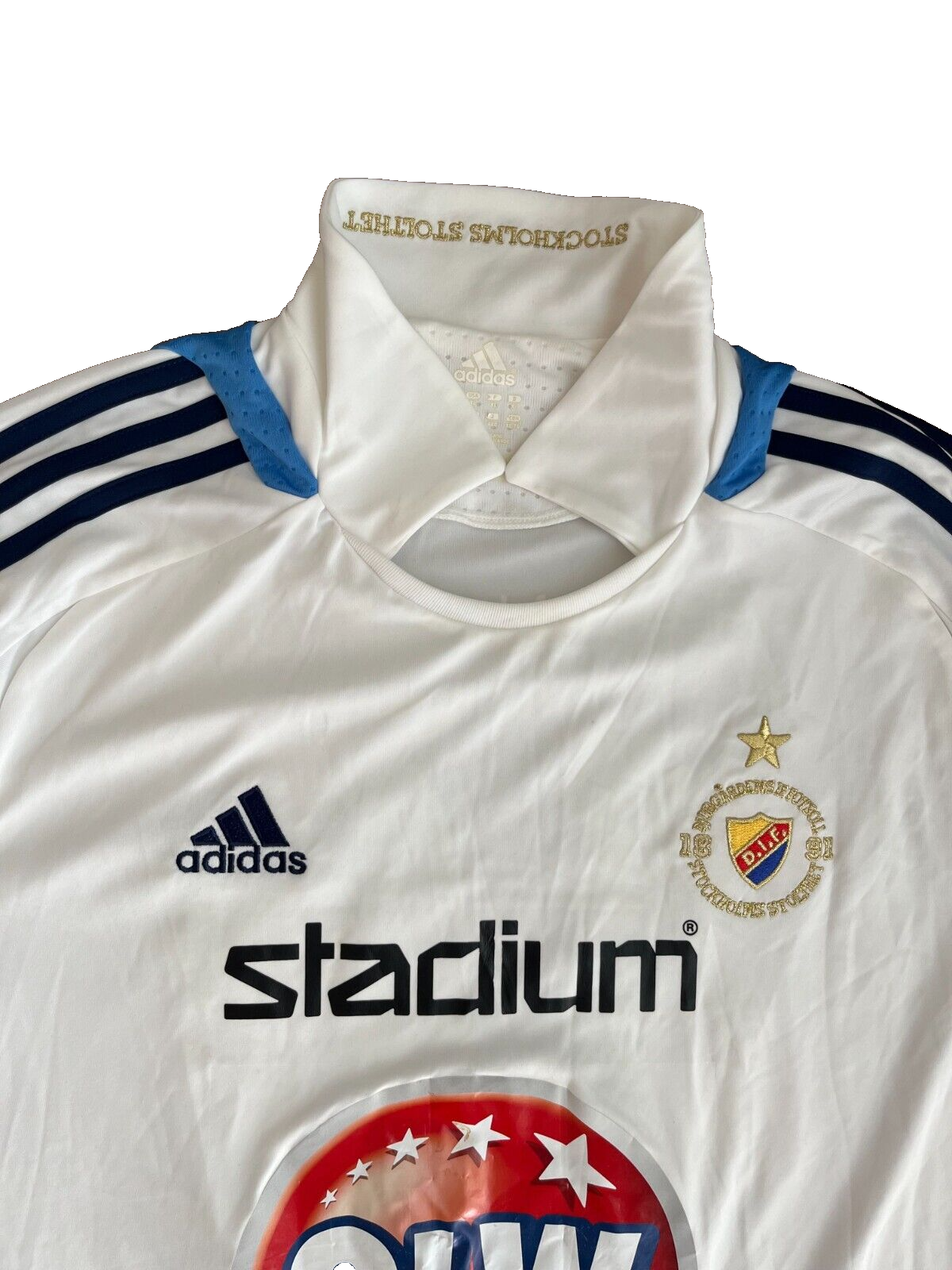 Djurgarden Jersey Shirt Adidas Football Size Men XL