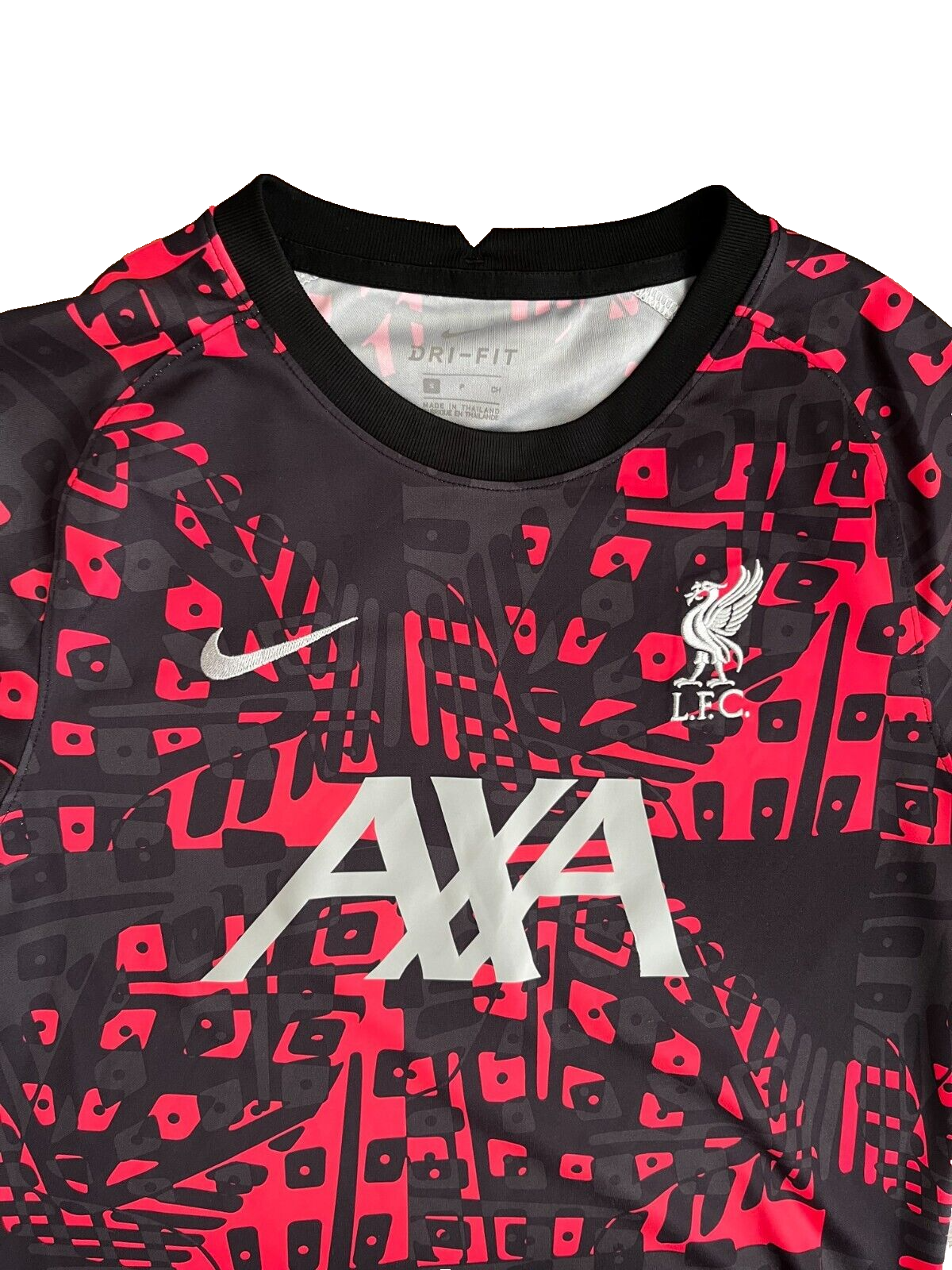 Liverpool Jersey 2020 2021 Pre Match Training Shirt Nike Football Size Men S